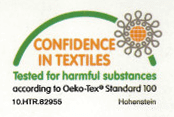 Certificado Oëko-Tex Standard 100 - Glitter Fabric